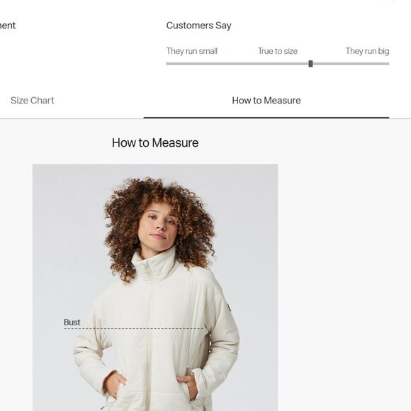 Vuori Women's Canyon Insulated Jacket size small color Pumice - Picture 7 of 7